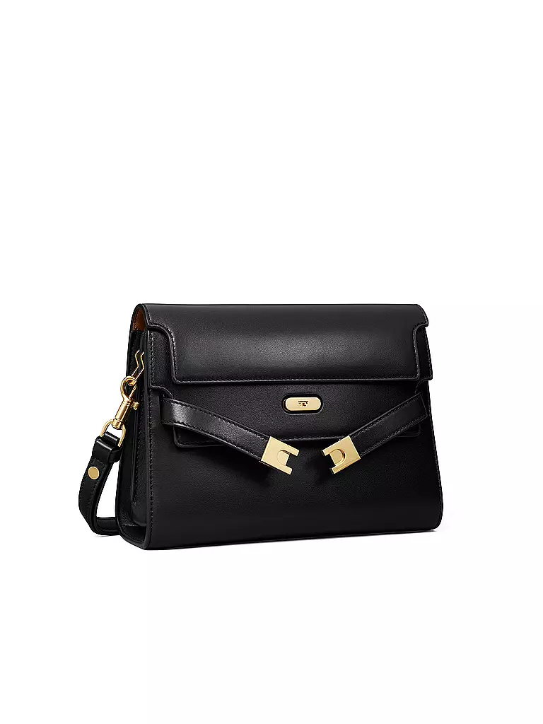 TORY BURCH Ledertasche - Umhängetasche LEE RADZIWILL schwarz