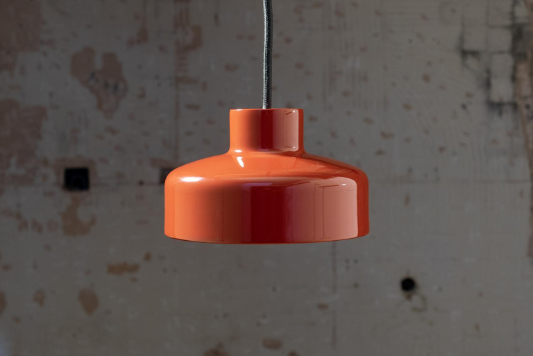 Nine Lacquer hanglamp small zwart