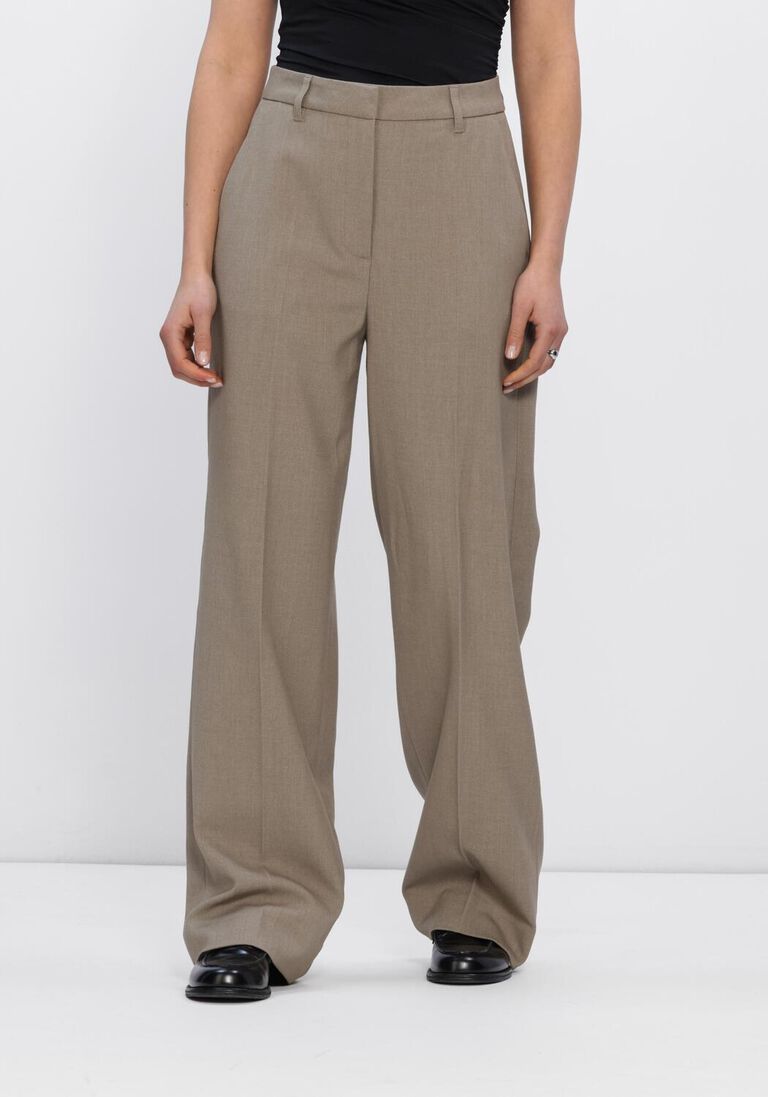 taupe copenhagen muse wijde broek cmtailor-pants