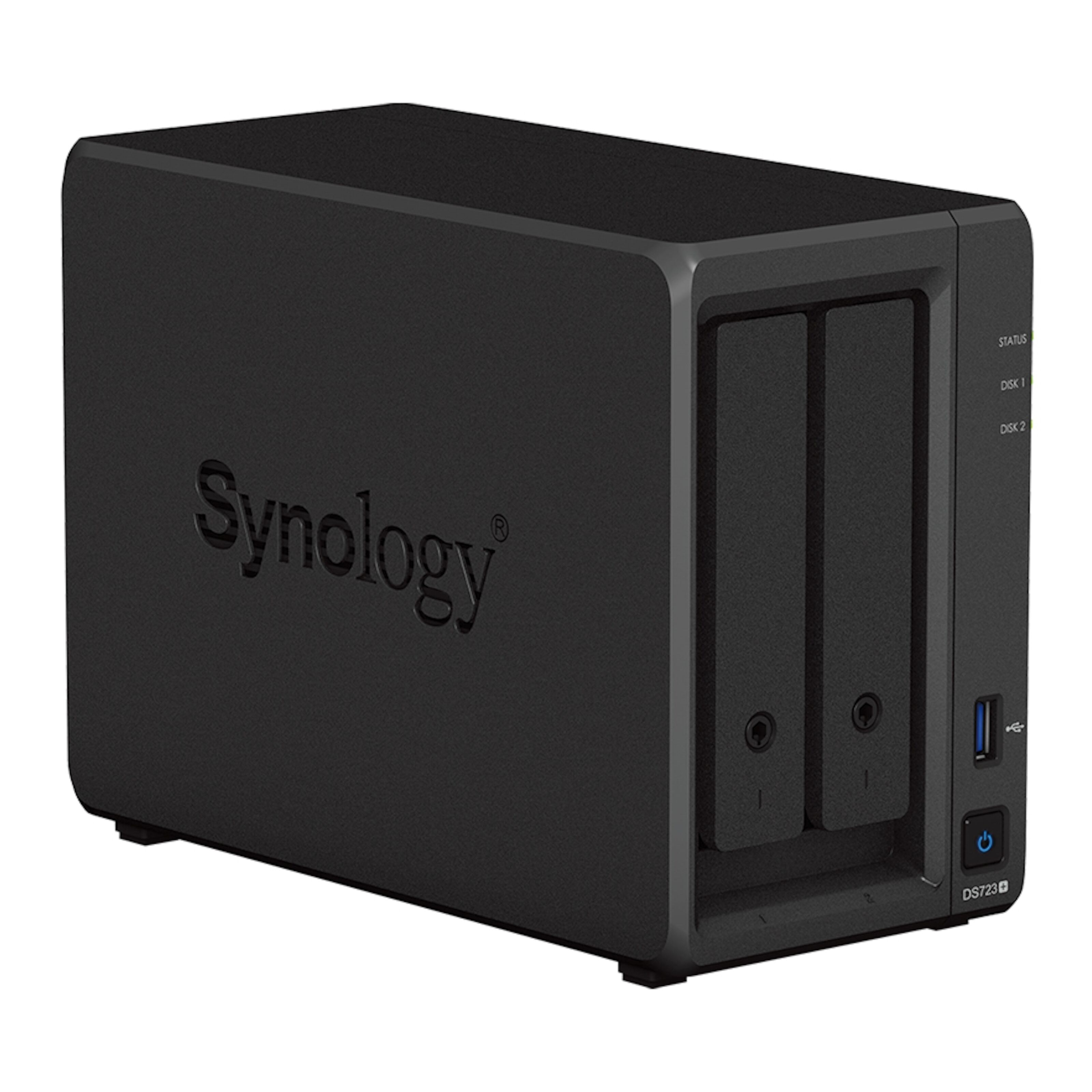 Synology Diskstasjon DS723+ NAS for 2 harddisker
