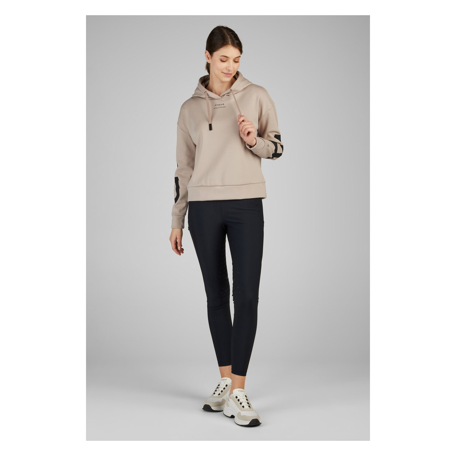 PIKEUR Athleisure Funktions-Hoodie  - sandstorm