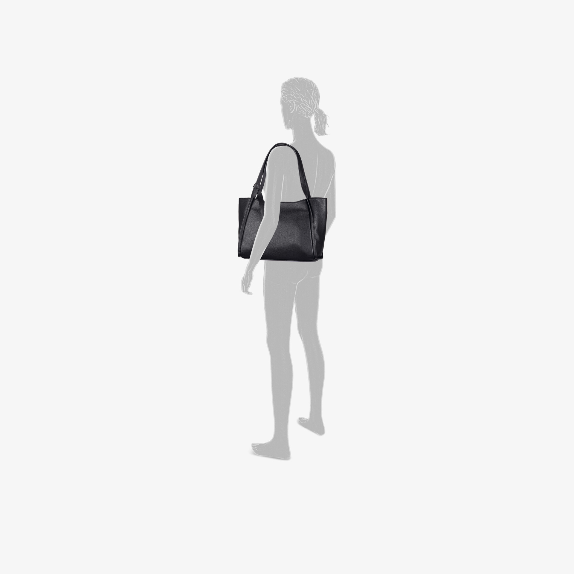 Gabor LACI Unisex Shopper schwarz