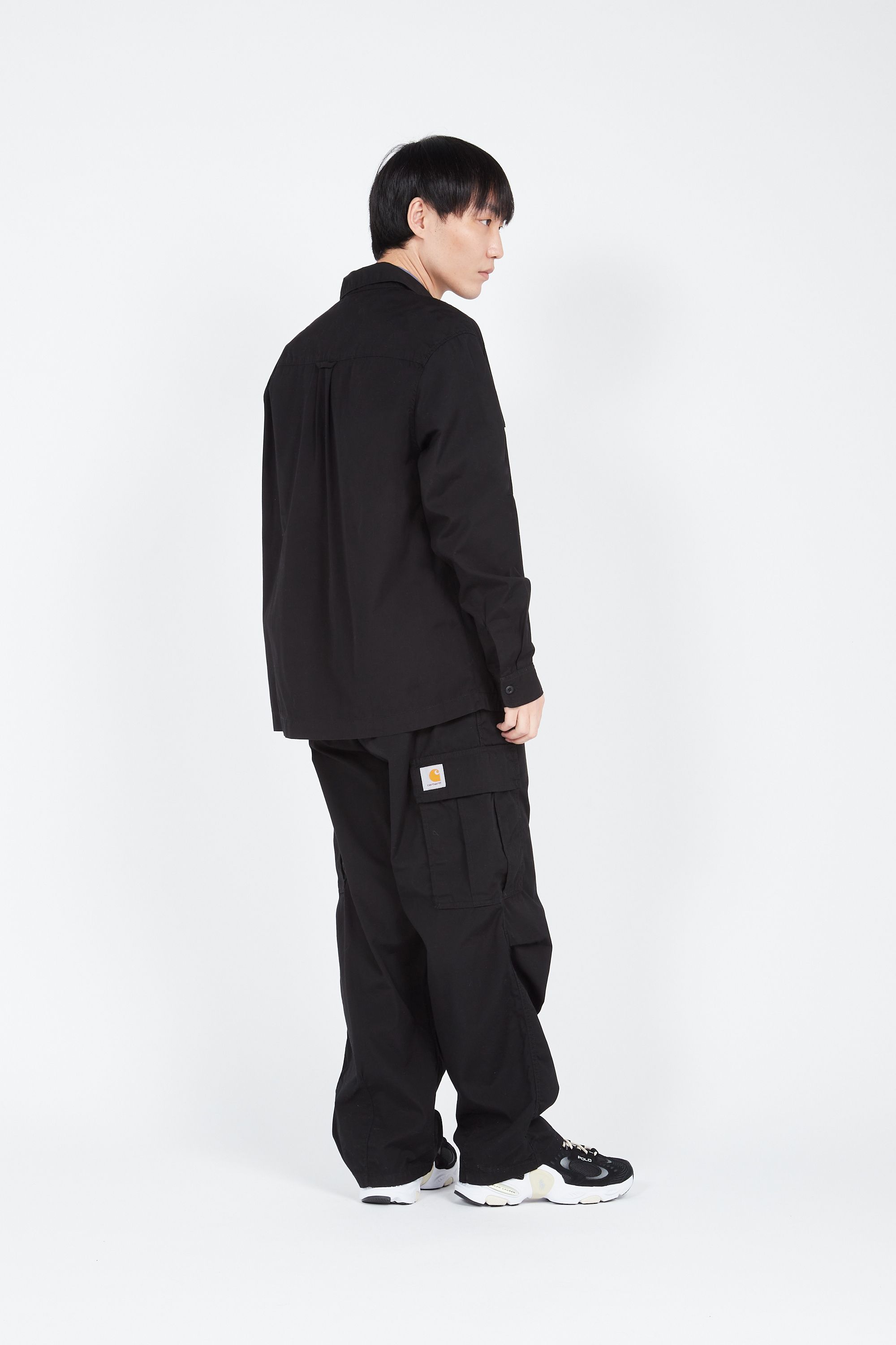 CARHARTT WIP Chemise Craft Zip Shirt Noir