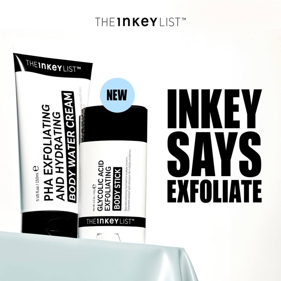 The Inkey List Inkey PHA Exfoliating and Hydrating Body Water Cream 150ml