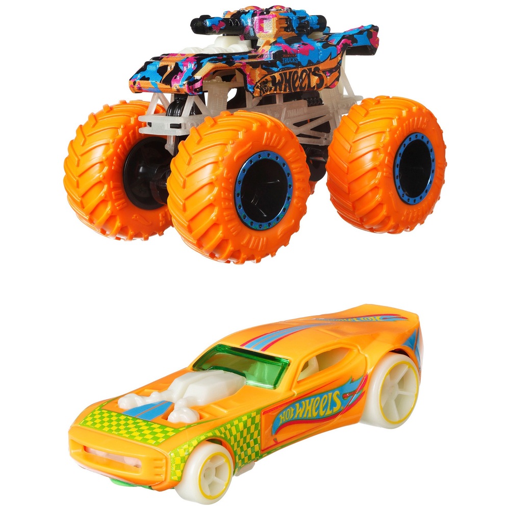 Hot Wheels 1:64 Maßstab Leuchtende Kollektion 10er-Packung Diecast