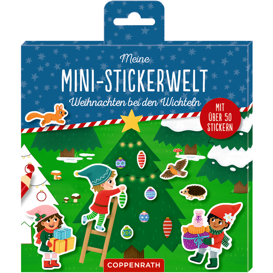 COPPENRATH Meine Mini-Stickerwelt - Weihnachten bei den Wichteln