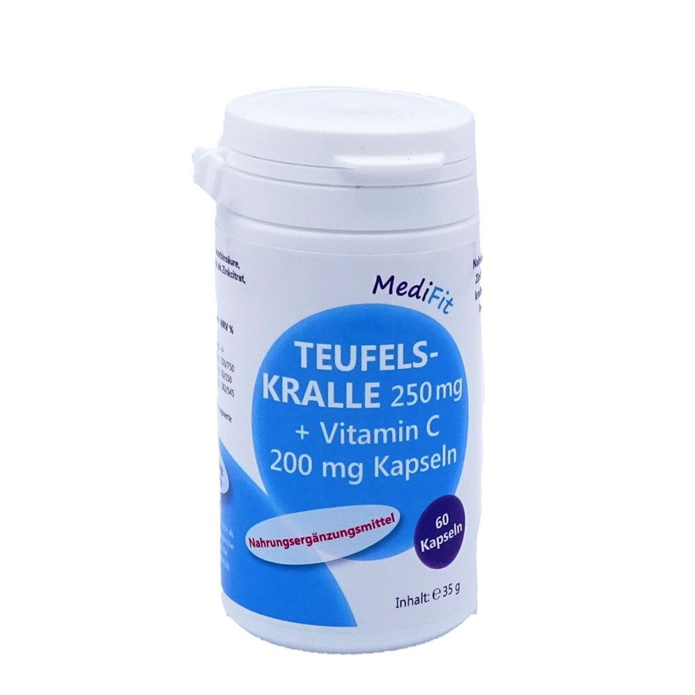 Teufelskralle 250 mg + Vtamin C 200 mg