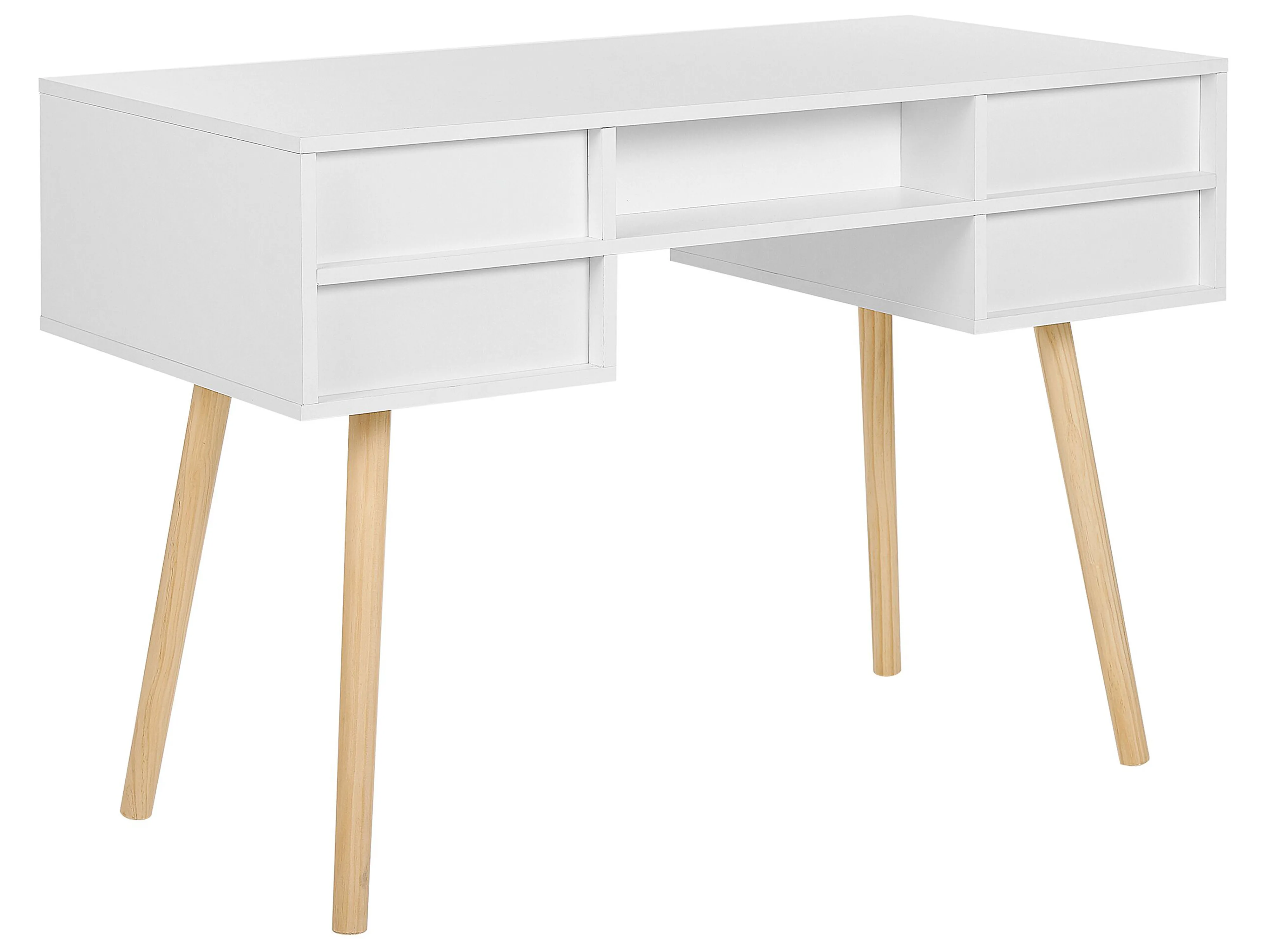 Bureau LEVIN Wit 110 cm 55 cm met lades