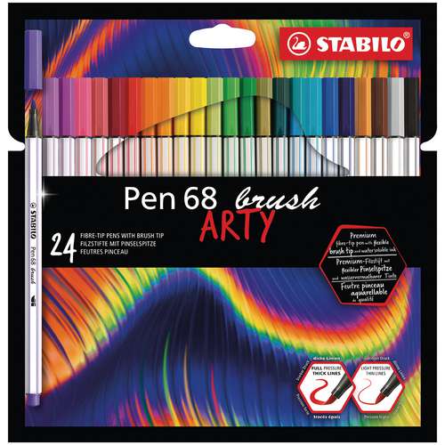 STABILO® Pen 68 brush ARTY Sets