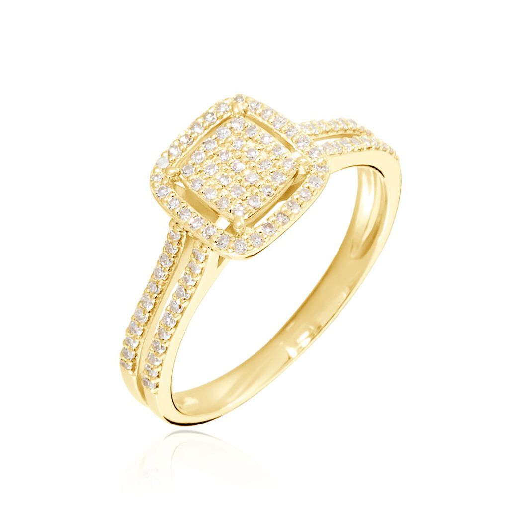 Bague Zenaba Or Jaune Diamant