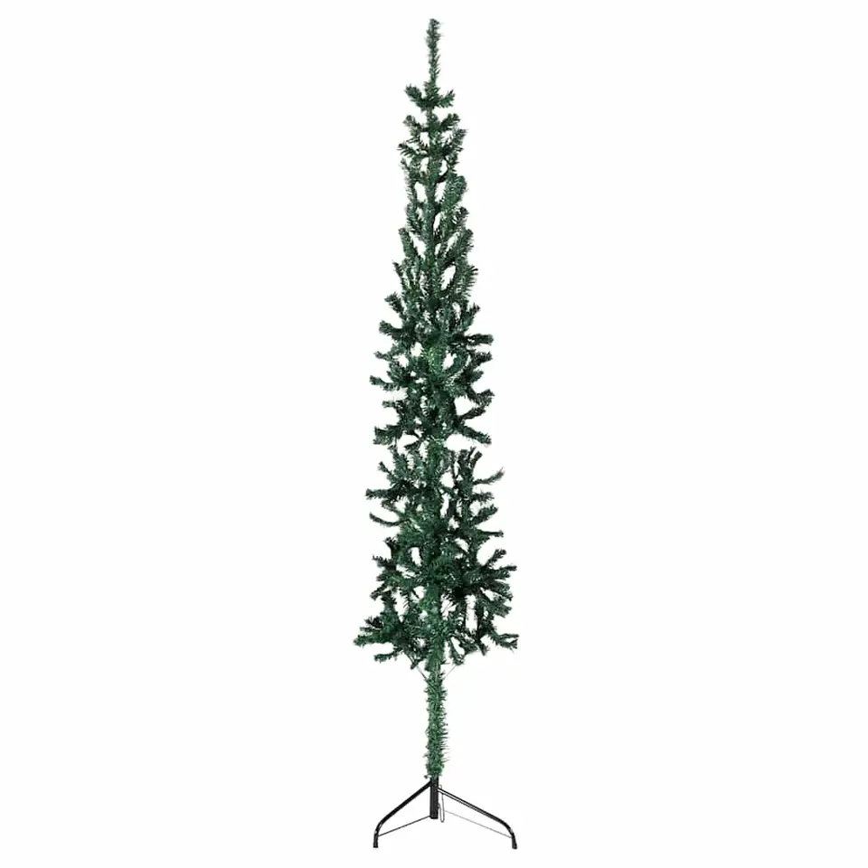 vidaXL - Halve Kunstkerstboom - Groen - 150 cm