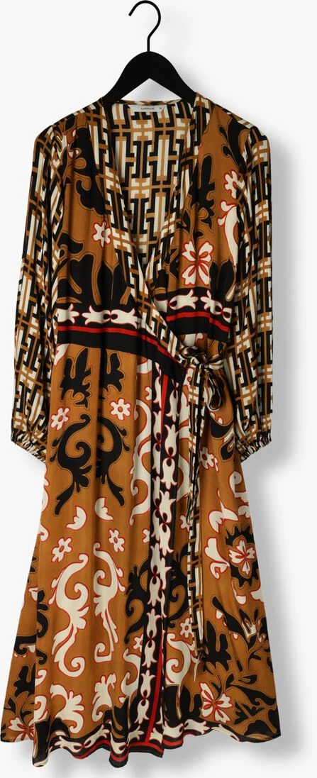 SUMMUM multi summum maxi jurk dress print long mix