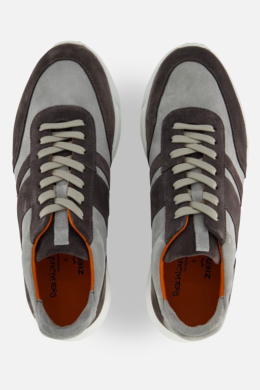 RF X Ziengs Soho Sneakers grijs Leer