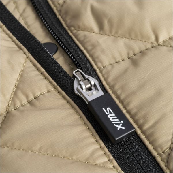 Veste ski de fond SWIX INFINITY HYBRID INSULATED JACKET W DUNE/BLACK
