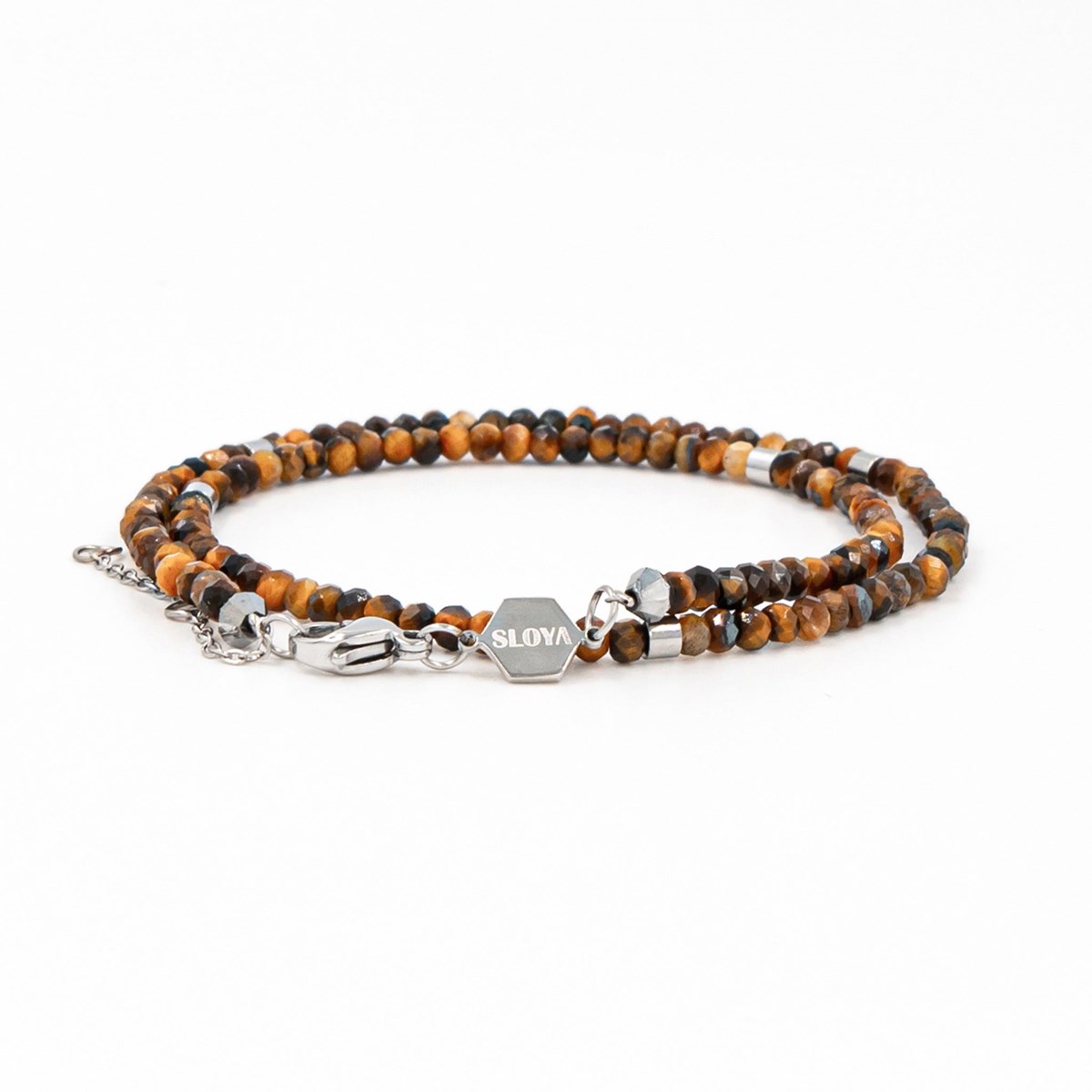 Bracelet Lumia en pierres naturelles Oeil de Tigre