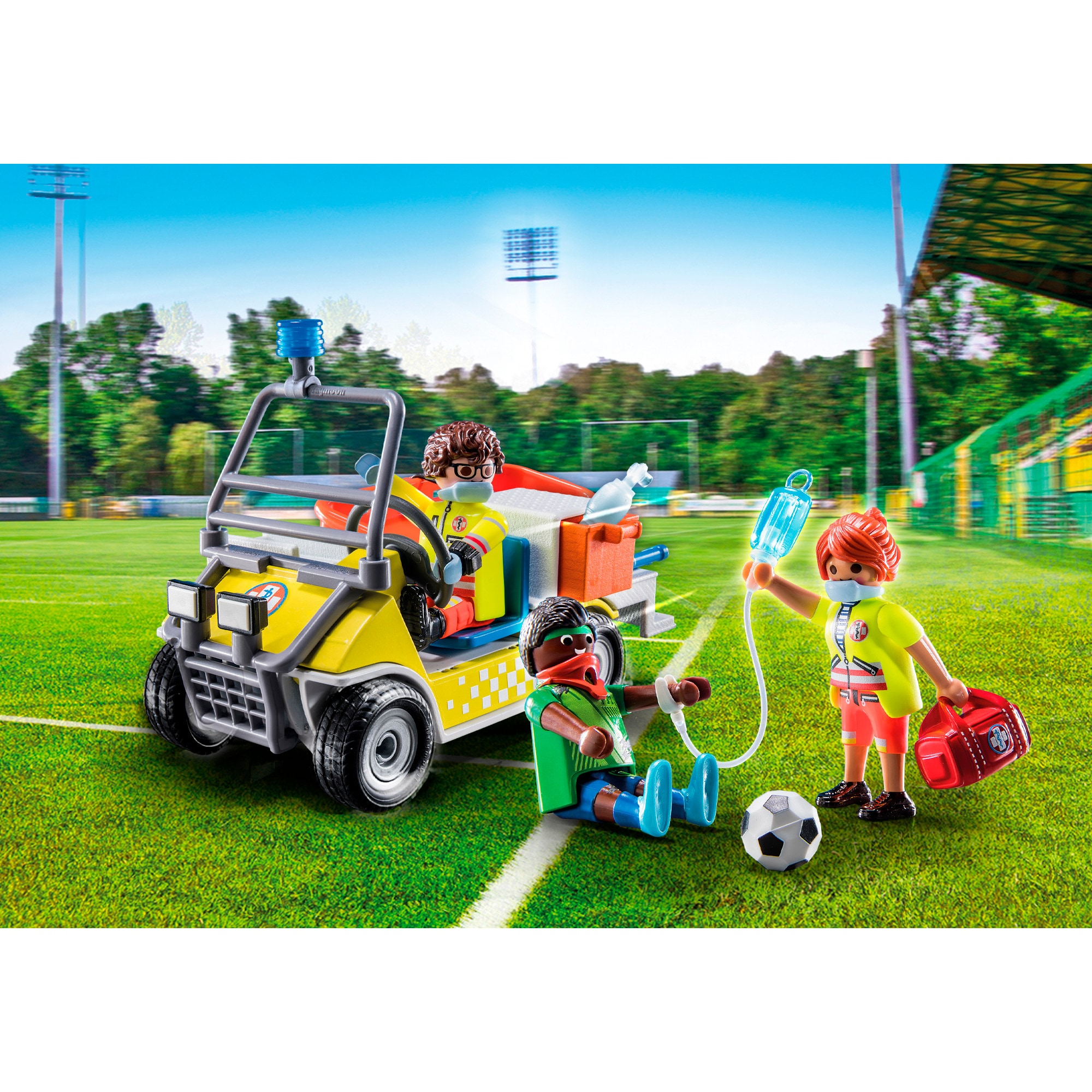 PLAYMOBIL Konstruktionsspielzeug Rettungscaddy