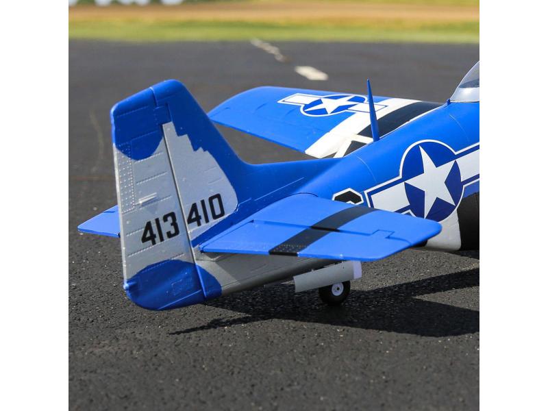 E-flite Flugzeug P-51D Mustang 1500 mm BNF Basic Warbird
