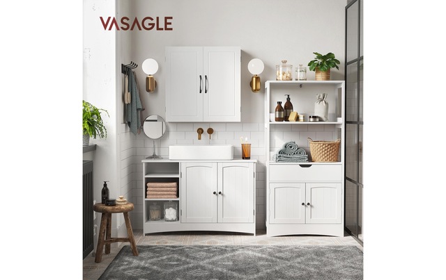 VASAGLE Waschbeckenunterschrank »90«
