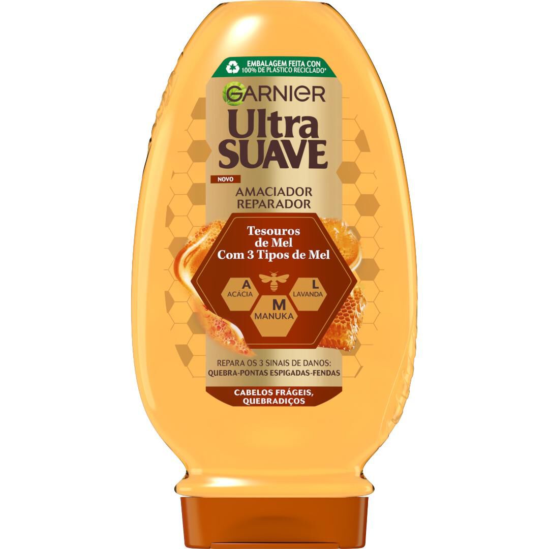 GARNIER  Ultra Suave - Condicionador tesouros de mel - 400ml