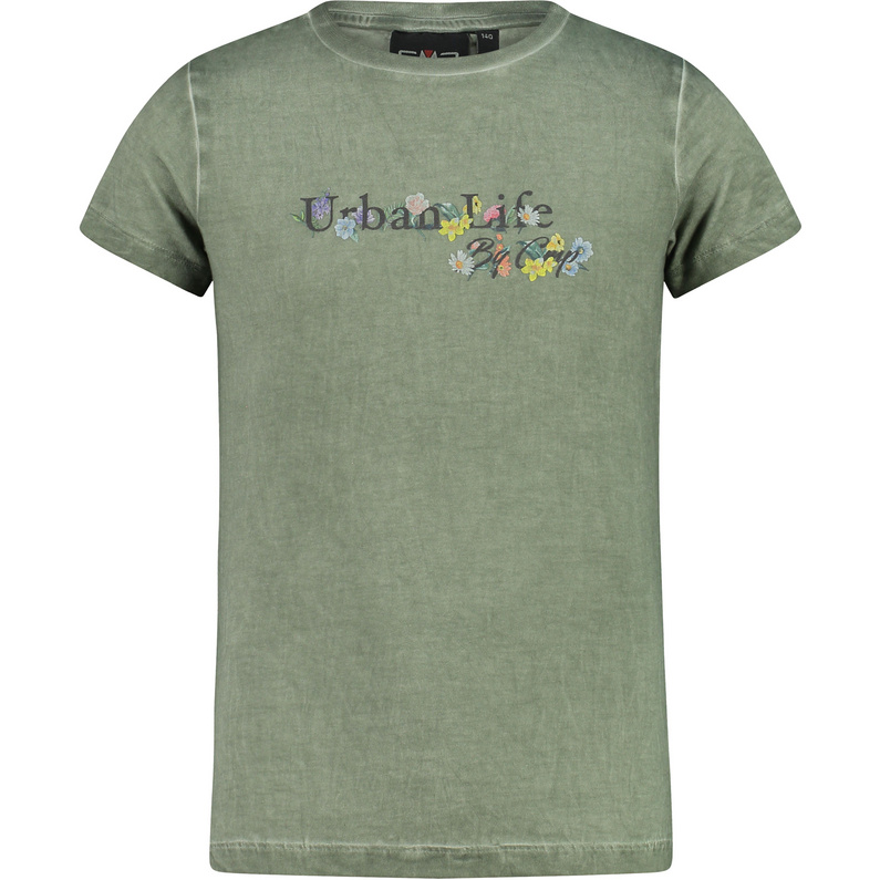 CMP Kinder Stretch Print T-Shirt