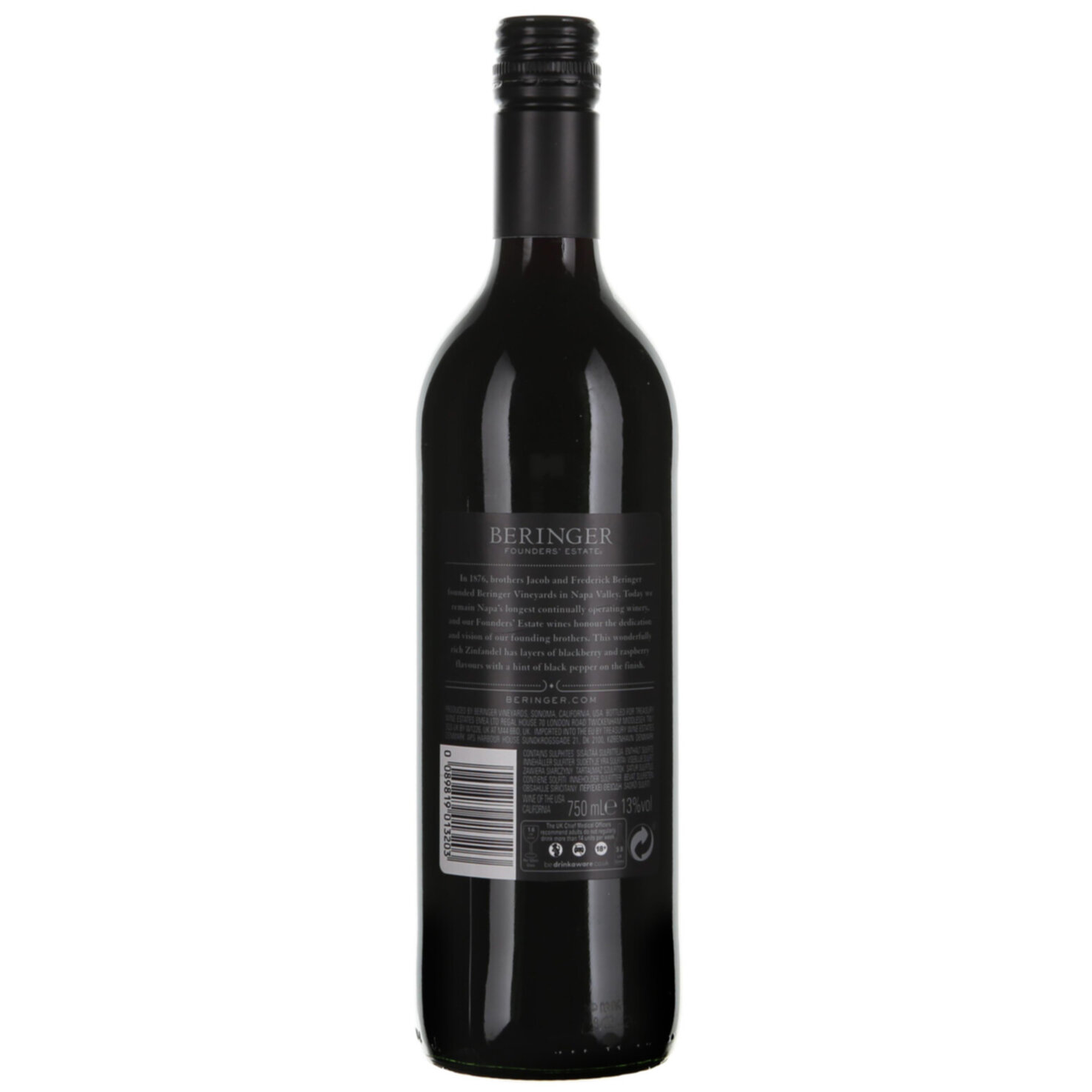 Zinfandel California Beringer Founders' Estate -75cl