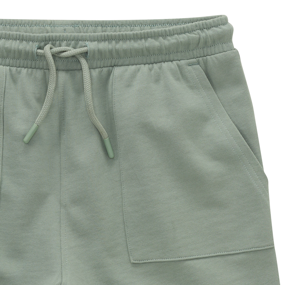 Yigga Jungen Joggingshorts aus Bio-Baumwolle salbei