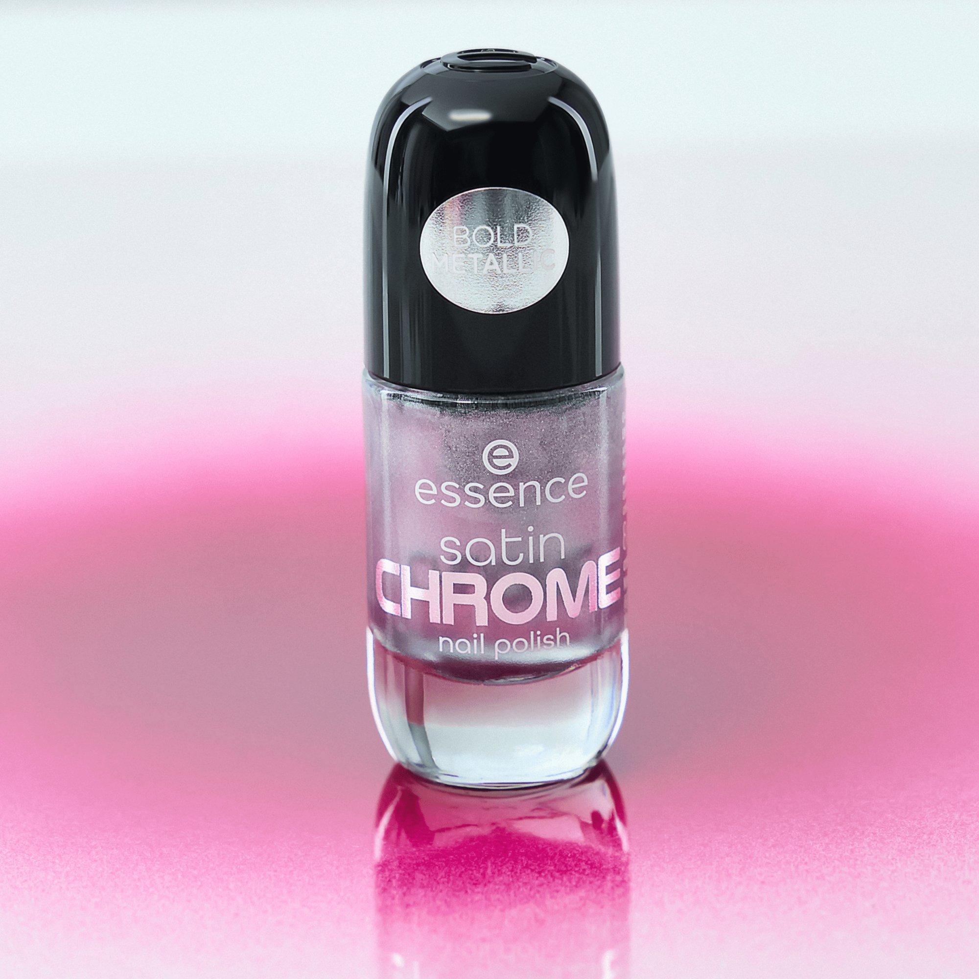 satin CHROME nail polish