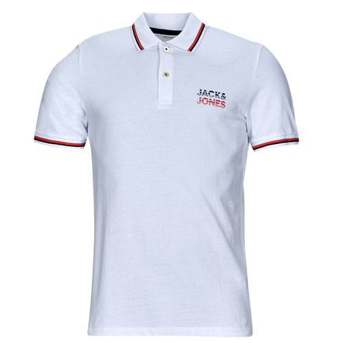 Jack & Jones - JJATLAS POLO SS - Blanc