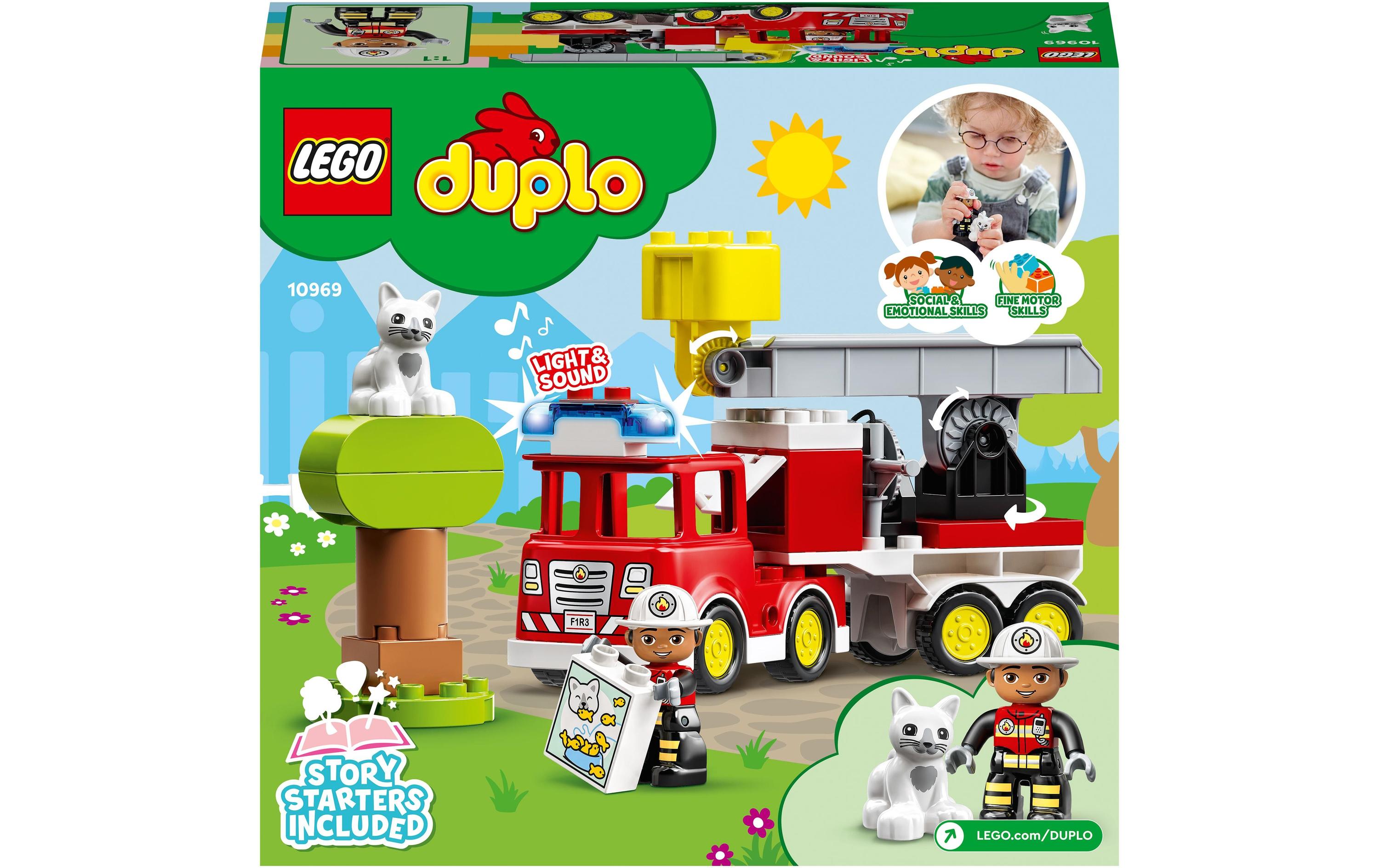 DUPLO® Feuerwehrauto 10969Rettungseinsätze mit dem Feuerwehrauto