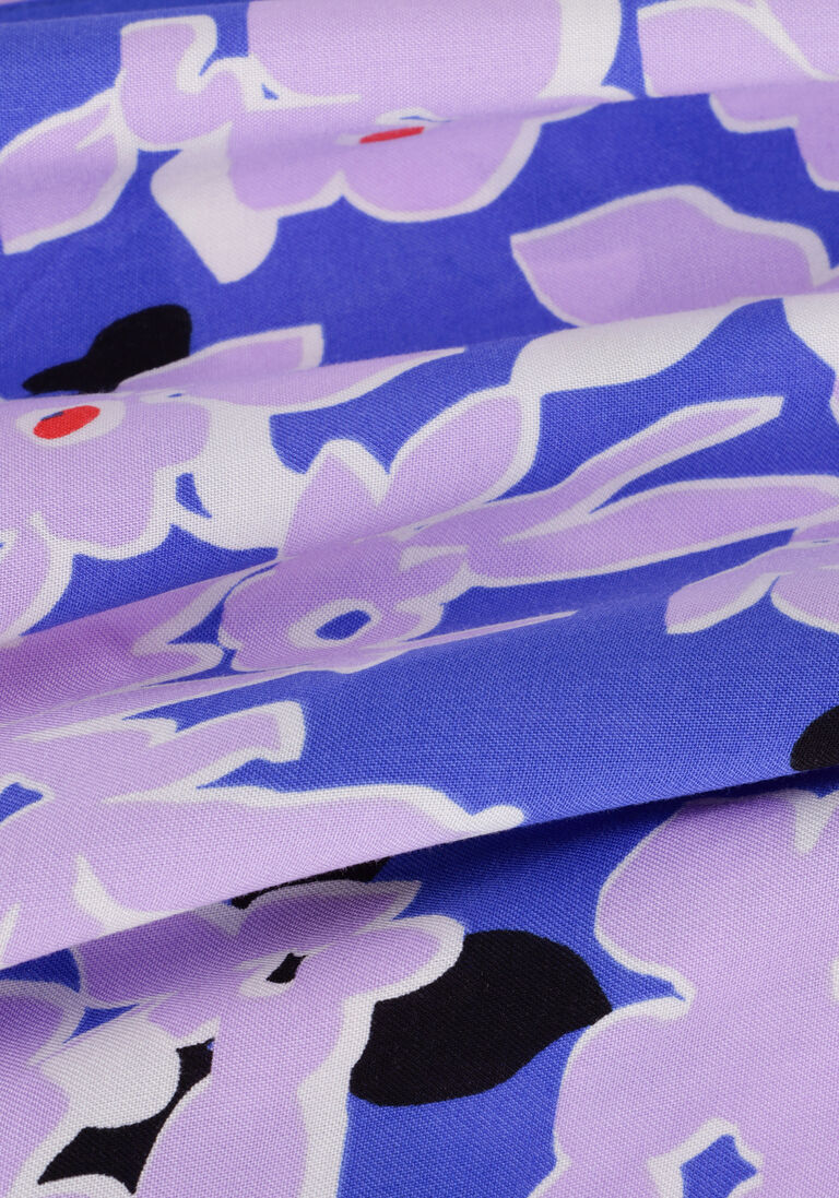 Y.A.S. blauwe y.a.s. maxi jurk yassavanna long shirt dress