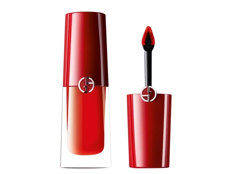 Giorgio Armani Giorgio Armani, Lip Magnet, Flydende læbestift, 304, Scarlet, 3.9 ml Til kvinder