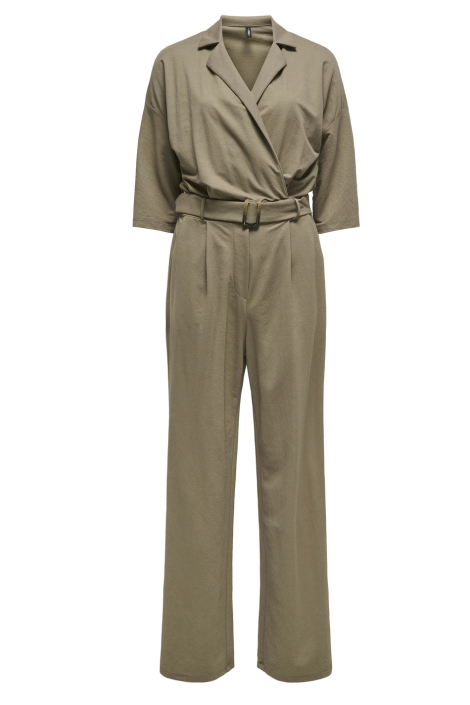 Only groene dames jumpsuit