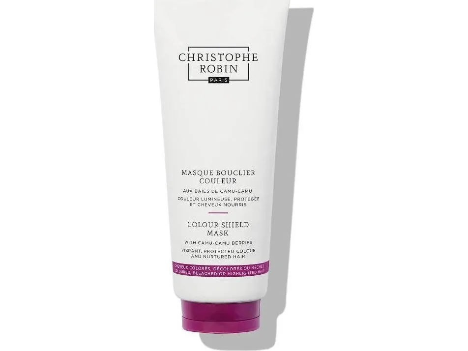Christophe Robin Color Shield Mask With Camu Camu Berries creamy nourishing mask enhancing the glow of dyed and bleached hair 200ml