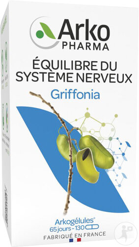 Arkopharma Arkogélules Équilibre Du Système Nerveux Griffonia 150mg 130 Gélules