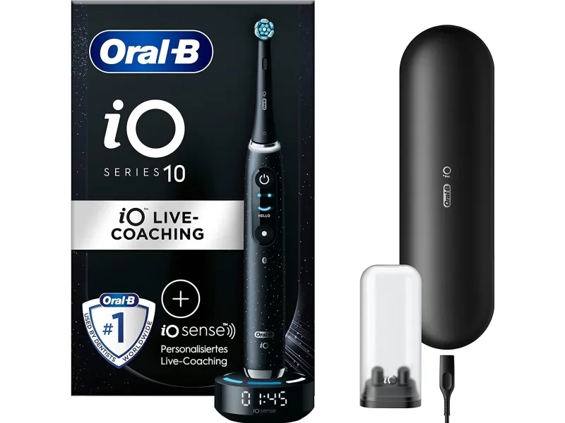 Oral-B iO Series 10 Elektrisk Tandbørste - Cosmic Sort