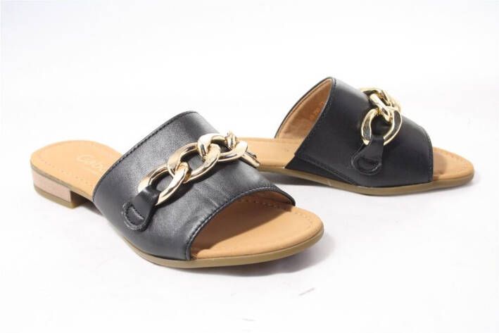 Gabor Comfortabele dames slippers Black Dames