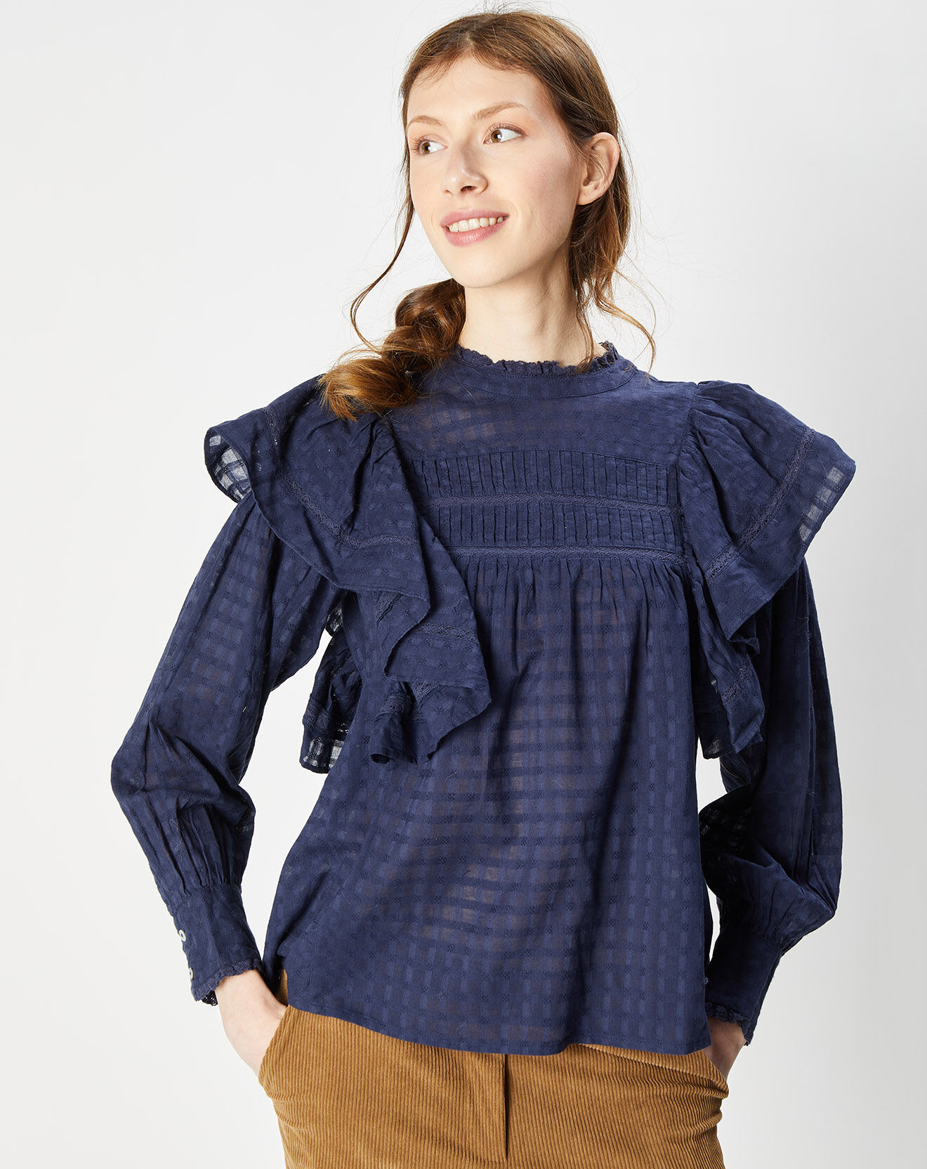 La Petite Etoile Blouse Somua marine