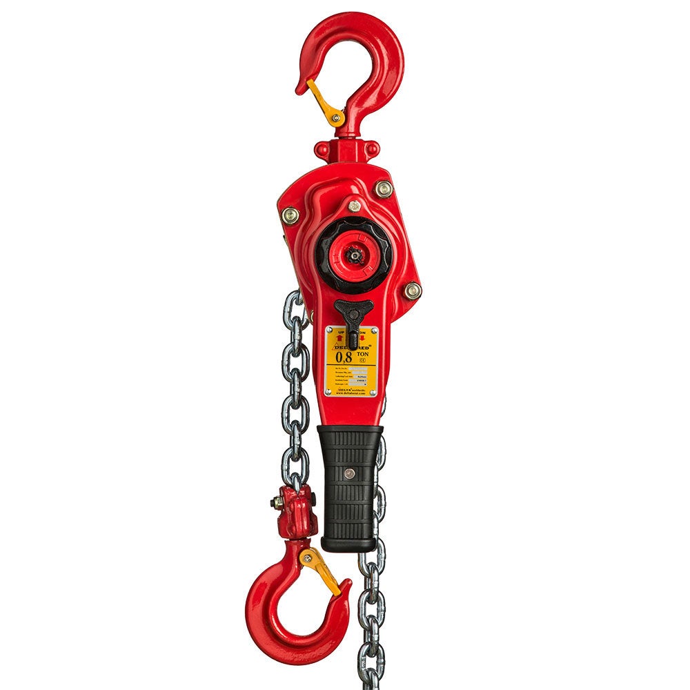 Delta Rot Premium Hefboomtakel met Overbelastingsbeveiliging, Draagvermogen 0,8 t, Lengte 3,0 m