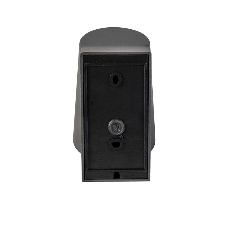 Moderne buitenlamp antraciet incl. LED met schemersensor - Uma