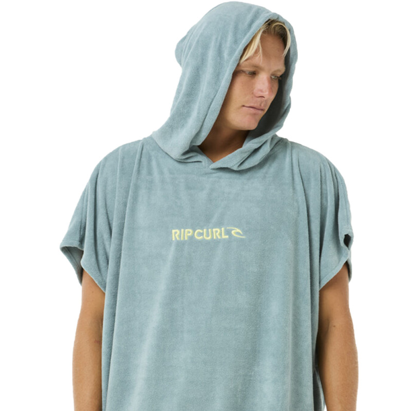 Poncho rip curl bleu lagon