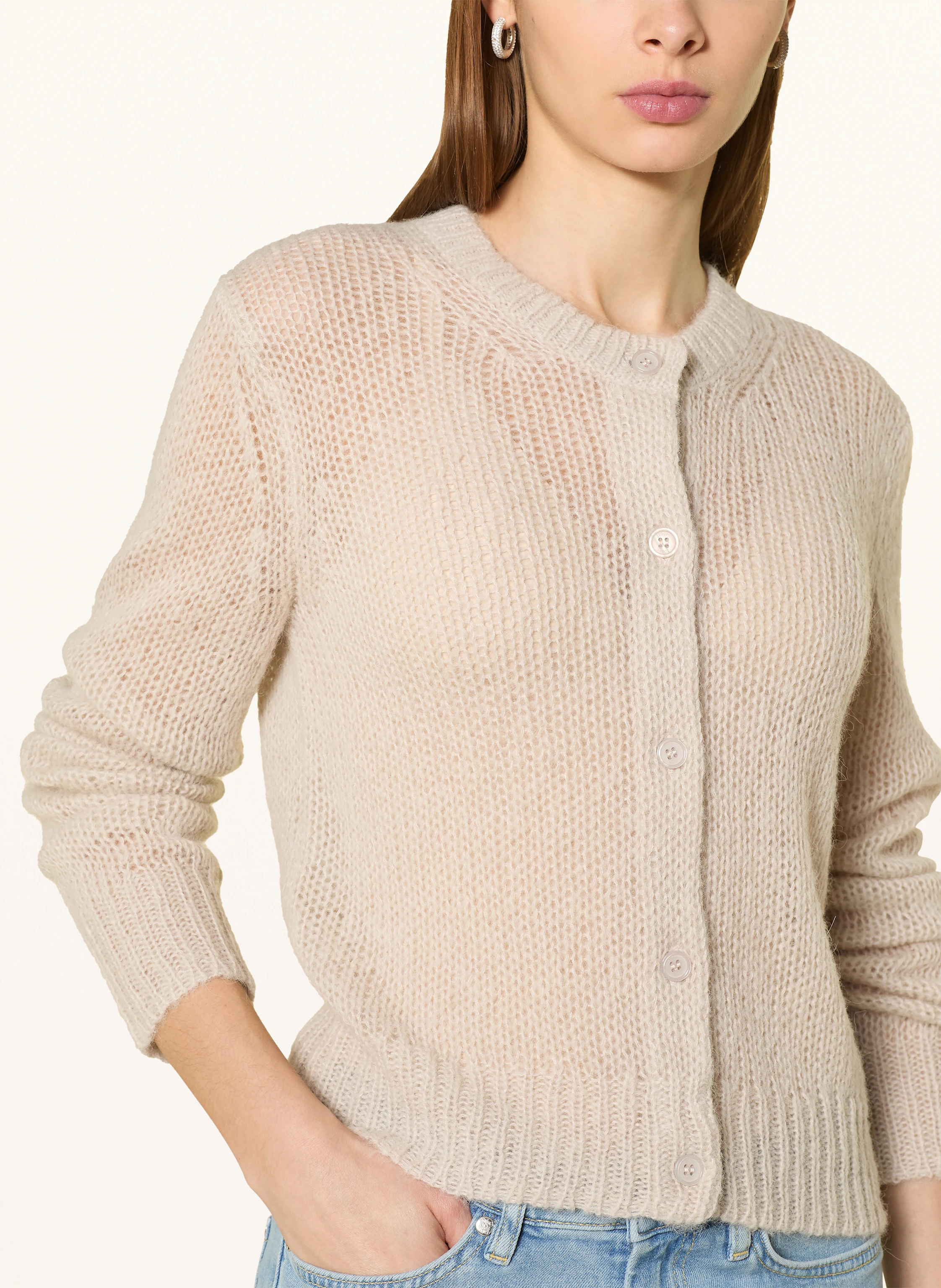 JOOP! Strickjacke KALA mit Alpaka
