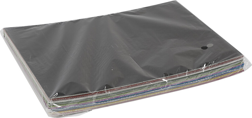 Glimmer Karton - A4 - 250 G - Flere Farver - 50 Ark