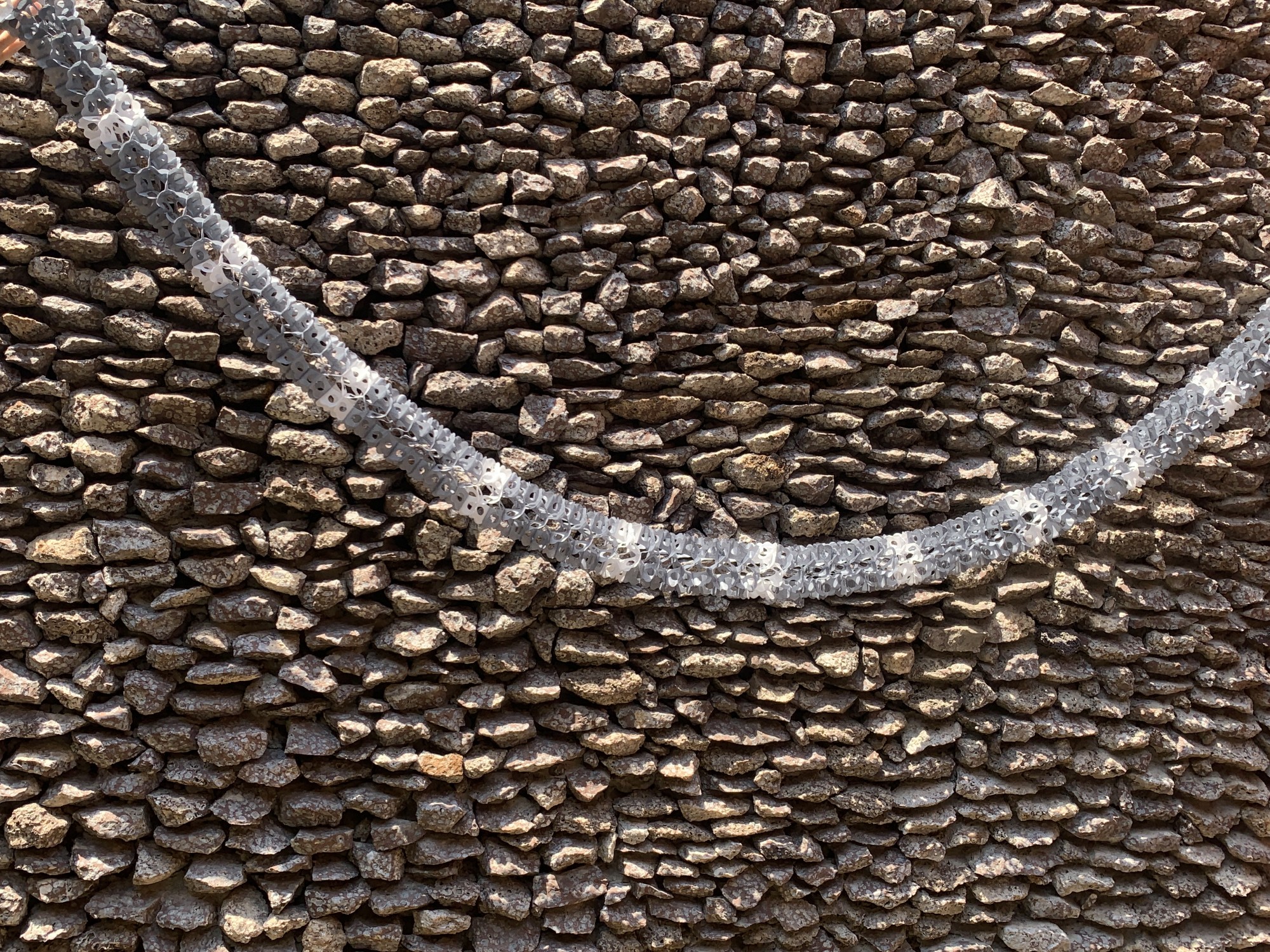 Papier-Girlande 'Schlange', grau, weiß, Ø 12 cm, L 250 cm günstig bestellen
