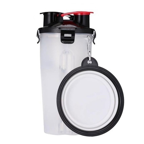 Dispensador de água portátil transparente para animais de estimação Mypetcare