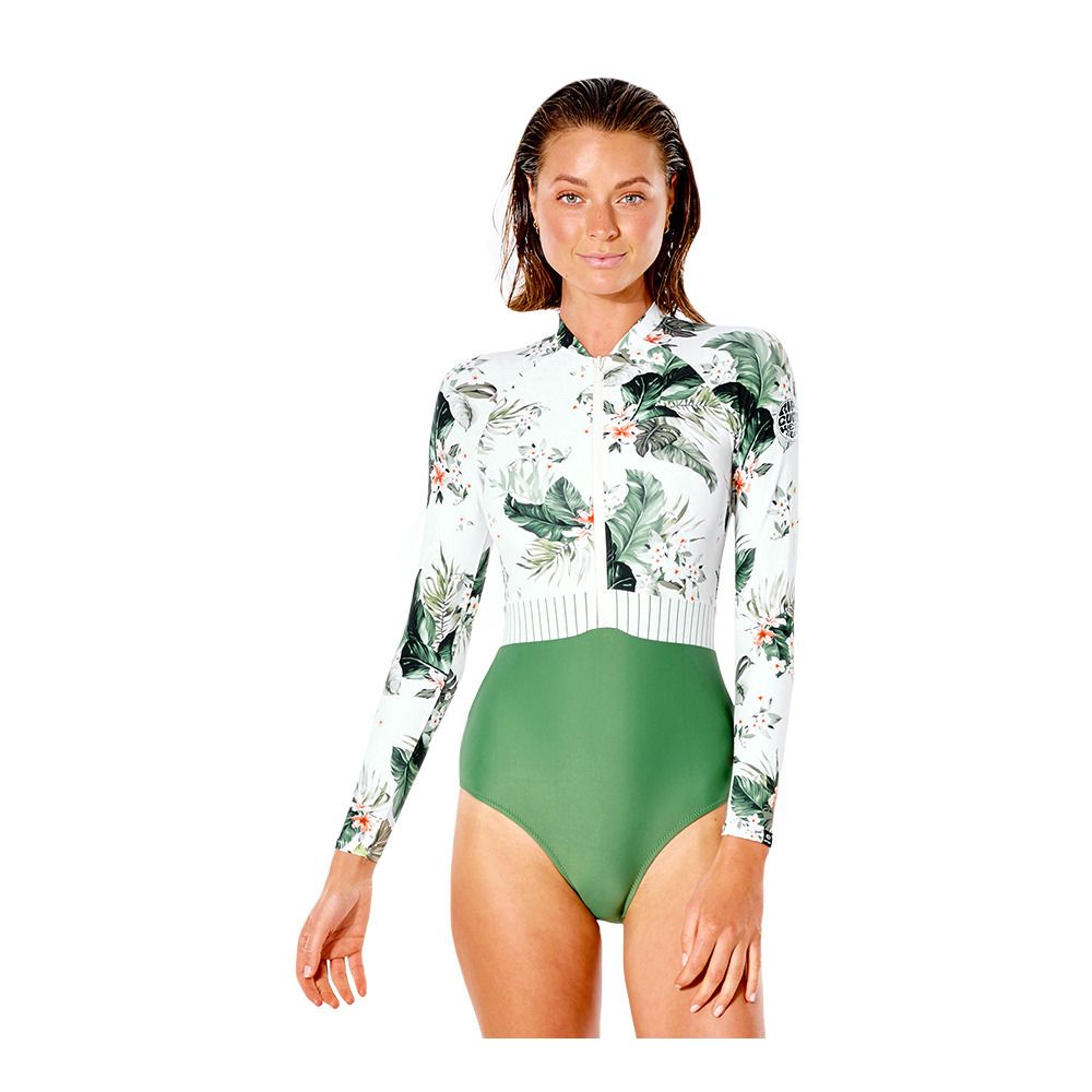 Rip Curl ON THE COAST FZ - Lycra bikini Femme bone