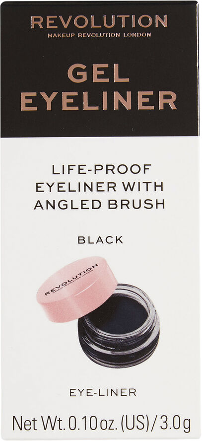 Revolution Revolution Gel Eyeliner Pot With Brush