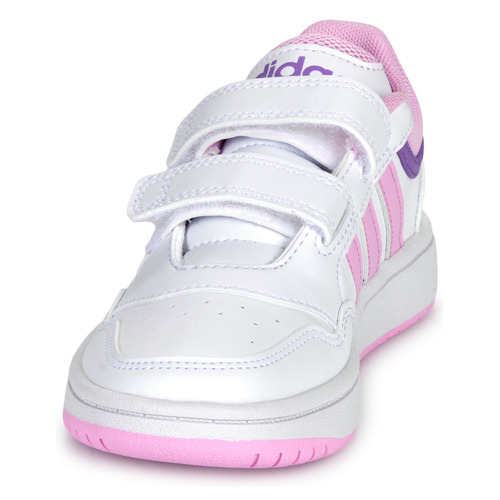 Adidas Sportswear - HOOPS 3.0 CF C - Blanc / Rose