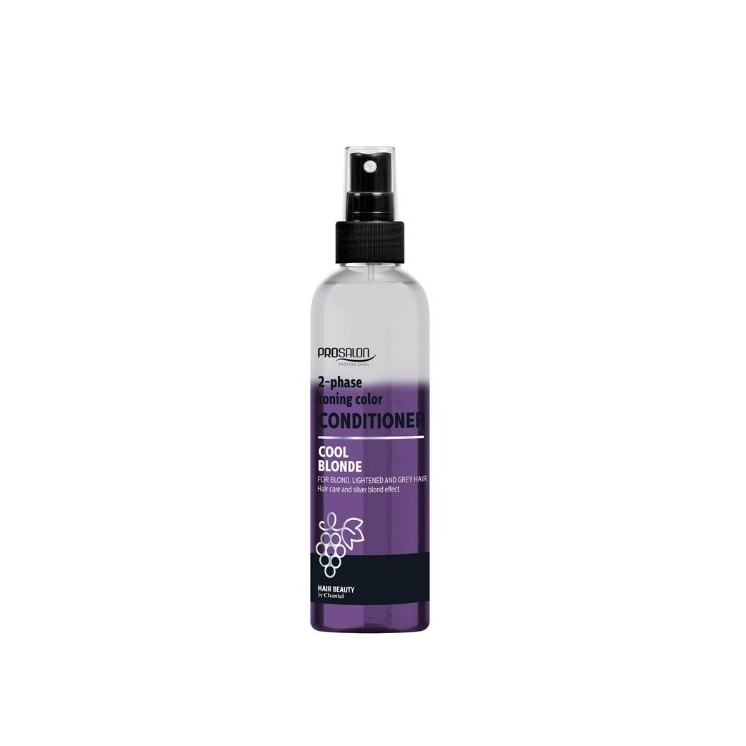 Prosalon Professional Cool Blonde zweiphasige farbtönende Haarspülung 200 ml