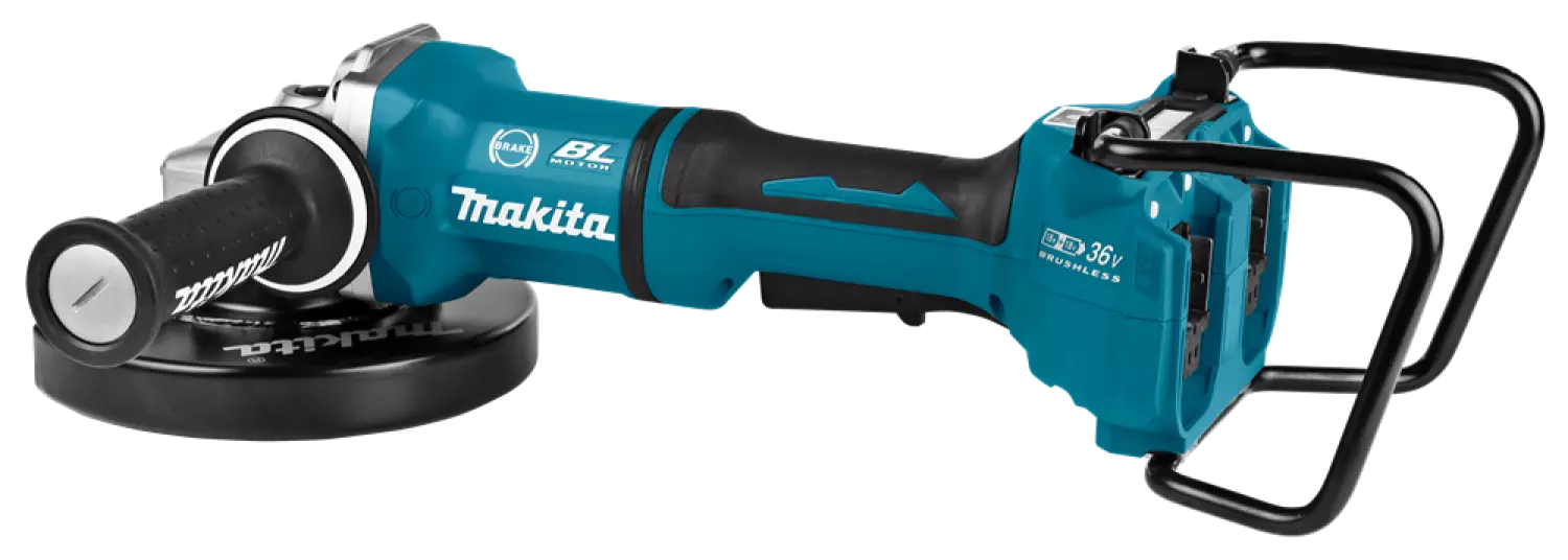 Makita DGA701ZKU1 LXT 36V (2x18V) Li-Ion Accu Haakse slijper body in koffer - 180mm