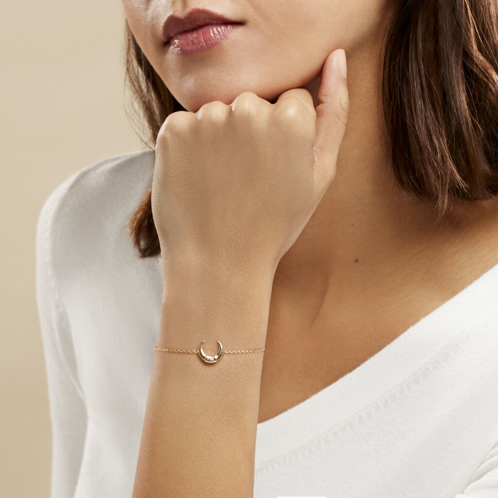Bracelet Ginia Plaqué Or Jaune